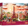 Puzzle z efektem 3D 1000 elementów 40-lecie Trefl Paryż