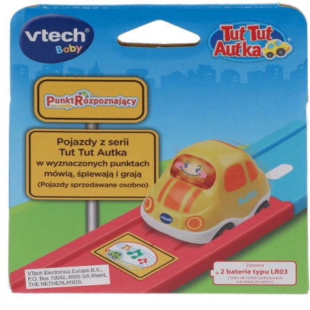 Autko Tut Tut Ambulans karetka światło dźwięk VTech