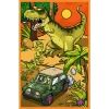Puzzle 3x80 Trefliki w świecie dinozaurów Trefl