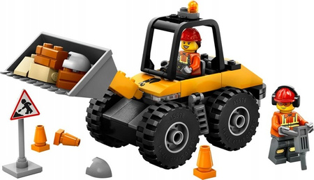 LEGO CITY 60450 Żółta ładowarka kołowa 
