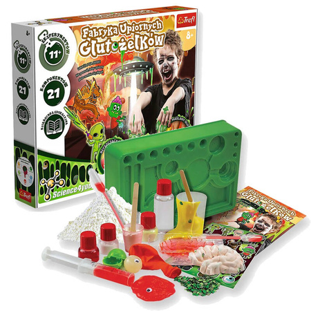 TREFL FABRYKA UPIORNYCH GLUTOŻELKÓW SCIENCE4YOU MAŁY CHEMIK DIY 61965