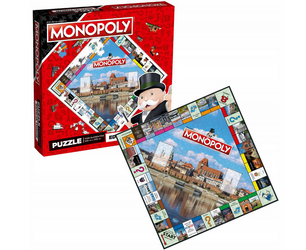 PUZZLE 1000 EL PLANSZA MONOPOLY MIASTO TORUŃ WINNING MOVES