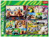 Puzzle 4x250 el. Zabawne zwierzaki Trefl