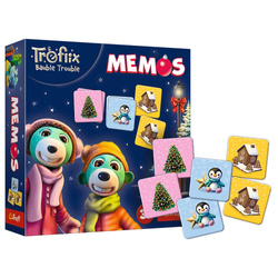 Gra pamięciowa Memos Rodzina Treflików Trefliki Ratują Święta