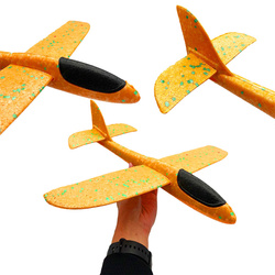 Mały samolot szybowiec styropianowy rzutka dla dzieci 38 cm