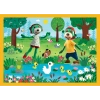 Puzzle 4w1 Trefliki na wakacjach Trefl