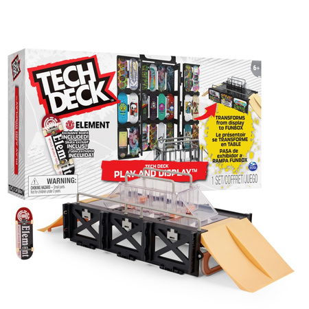 SPIN TechDeck fingerboard zestaw z rampą 6060503 Play and Display