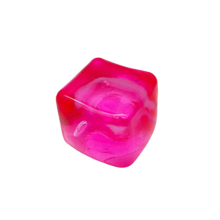 Kostka lodu do ściskania lodowy gniotek antystresowy cube squishy