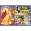 Puzzle 2 x 70 el. Bajkowe dni, Księżniczki Disney Trefl