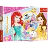 TREFL PUZZLE 100 Glitter Wspomnienia Belli i Ariel