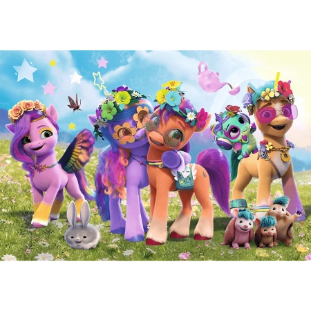 Puzzle 100 elementów zabawne Kucyki My Little Pony Trefl