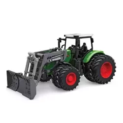 Traktor z maszyną rolniczą SPYCHACZ