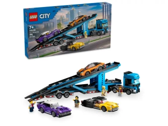 LEGO 60408 City Laweta z samochodami sportowymi
