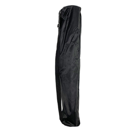 Sztaluga aluminiowa czarna składana z pokrowcem do 150 cm lekka 0,97kg