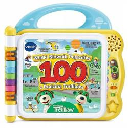 VTECH WIELKI SŁOWNIK POJAZDÓW Z RODZINĄ TREFLIKÓW