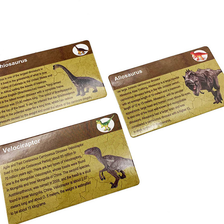 Skamielina jumbo jajko dinozaury figurki karty mały archeolog wykopaliska
