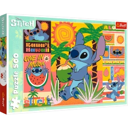 Puzzle Lilo & Stitch 500 el. Wakacje ze Stichem Trefl