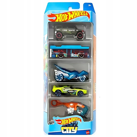 Hot Wheels zestaw 5 samochodzików 5PAK autko samochód