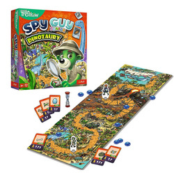 GRA SPY GUY JUNIOR DINOZAURY KOOPERACYJNA TOWARZYSKA RODZINNA TREFL