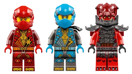 LEGO Ninjago 71830 Burzowy jeździec-mech Kaia