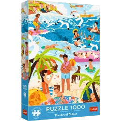 Puzzle Premium Plus Quality 1000 el The Art of Colour W wakacyjnym ferworze