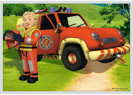 Puzzle 10w1 Strażak Sam Fireman Sam Trefl