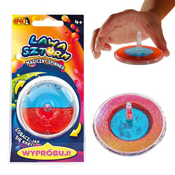 Lawa Sztorm Magiczny spinner z brokatem zabawka antystresowa