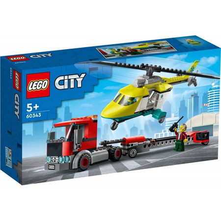 Klocki LEGO 60343 City Laweta helikoptera ratunkowego