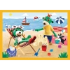 Puzzle 4w1 Trefliki na wakacjach Trefl