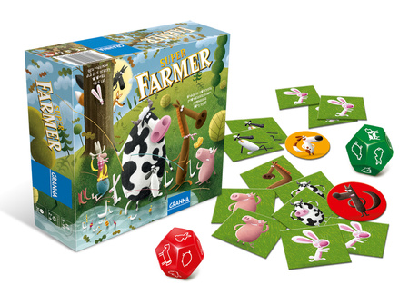 Gra planszowa strategiczna Super Farmer z Rancha GRANNA 
