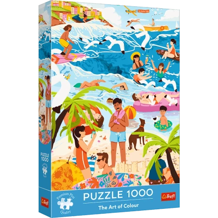 Puzzle Premium Plus Quality 1000 el The Art of Colour W wakacyjnym ferworze