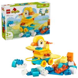 LEGO 10448 DUPLO 3 w 1 Zwierzątka na kółkach