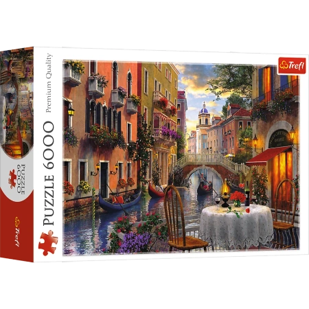 Puzzle 6000 el. Romantyczna kolacja Trefl