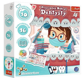 PRACOWNIA MAŁEGO DENTYSY ZESTAW DOŚWIADCZALNY DIY SCIENCE 4 YOU TREFL
