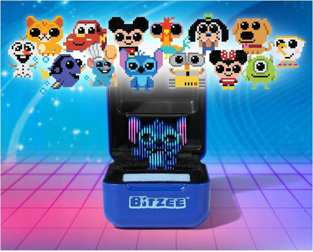 SPIN BITZEE INTERAKTYWNE ZWIERZĄTKO CYFROWE POSTACIE Z DISNEY HOLOGRAM 