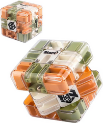 LOGICZNA KOSTKA LABIRYNT ŁAMIGŁÓWKA 3D