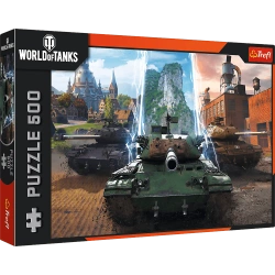 Puzzle 500 elementów World of Tanks Czas na akcję Trefl