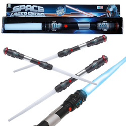 MIECZ ŚWIETLNY ŚWIECĄCY z dźwiękiem i wibracjami ROZKŁADANY LASERSWORD