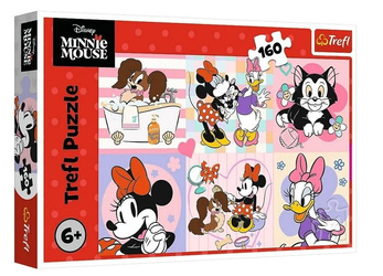 Puzzle 160 Kolorowy dzień Minnie TREFL