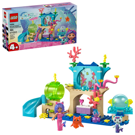 LEGO Koci Domek Gabi 11204 Podwodna przygoda syrenki