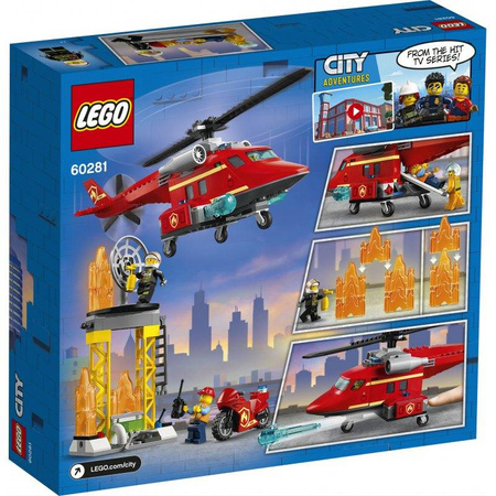 Klocki LEGO 60281 City Strażacki helikopter ratunkowy