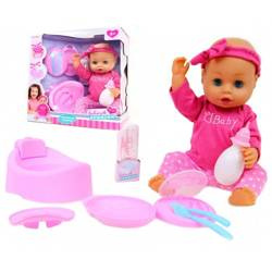 LALKA NEWBORN BOBASEK 43 CM SIKAJĄCY NORIMPEX