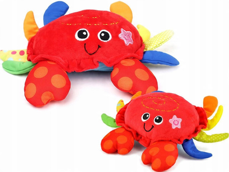 SMILY PLAY Interaktywny uciekający krab do raczkowania gra wibrujący