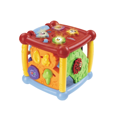 Zabawka interaktywna VTech Kostka Rozmaitości Bobaski i Miś