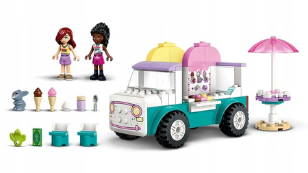 Lego Friends 42644 Furgonetka z lodami w mieście Heartlake