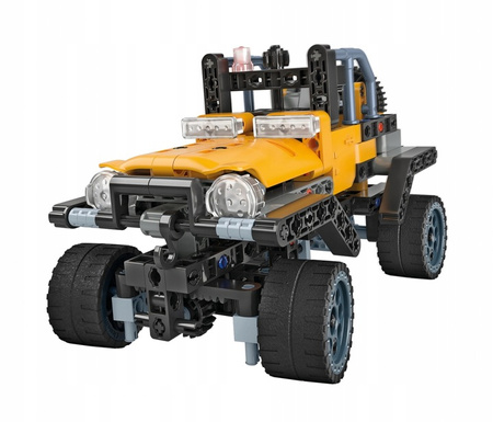 LAORATORIUM MECHANIKI JEEP SAFARI KLOCKI KONSTRUKCYJNE NAUKA ZABAWA 