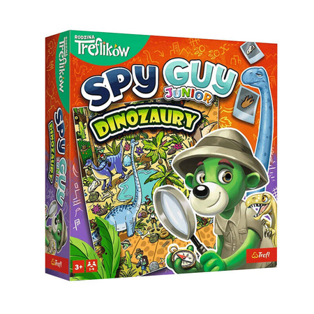 GRA SPY GUY JUNIOR DINOZAURY KOOPERACYJNA TOWARZYSKA RODZINNA TREFL