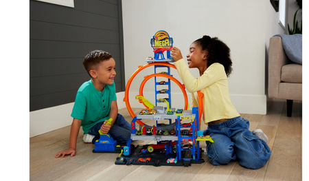 Tor Hot Wheels Mega Garaż Gigapętla auto JBM74