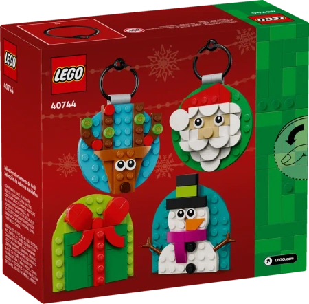 LEGO 40744 Kolekcja ozdób świątecznych bombki na choinkę