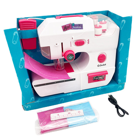 Maszyna do szycia dla dzieci ze światełkiem i różnymi funkcjami bezpieczna